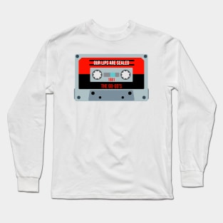 The Go-Go's Classic Retro Cassette Long Sleeve T-Shirt
